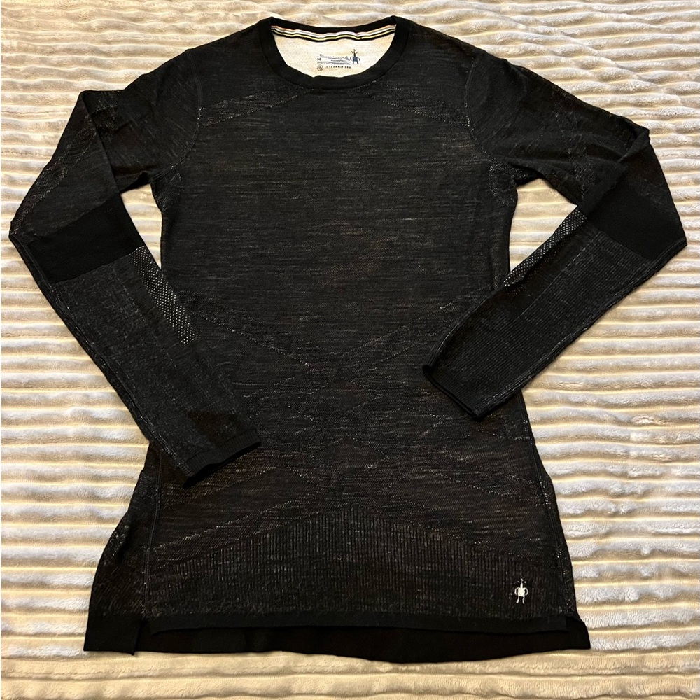 Smartwool Intraknit Merino Wool Thermal Base Layer Long Sleeve Women’s Medium